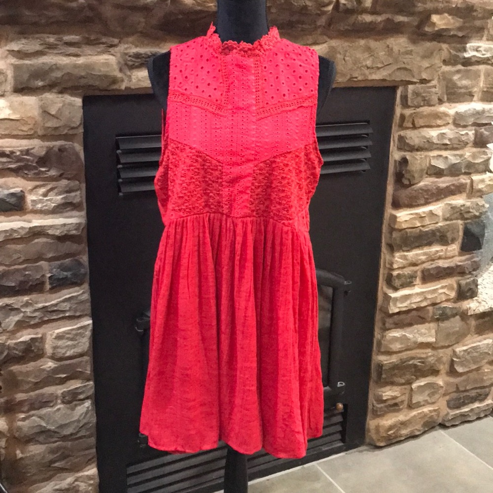 Red dress